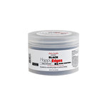 A small round plastic jar of Salon Candies, shown against a plain white background. The jar has a clear lid and a black label with white and red text.