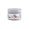 A jar of Salon Groomers Black Happy Edges XL Edge Control silky smooth hair wax, shown on a plain white background.