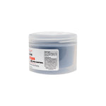 A jar of Salon Candies Black Edges XL silicone edge control product, shown in a translucent plastic container with a white label on a white background.