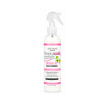 A white plastic spray bottle of Salon Candies'Untangle Me Leave in Conditioner' with a clear trigger spray top, shown on a plain white background.